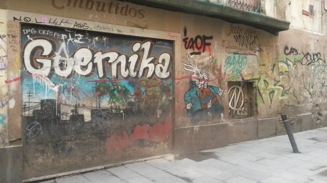 Grafit na bivšem skvotu