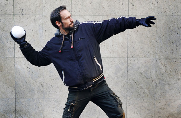 Erik Vačenčič: "Jako sam ponosan što su mi 'Smrt fašizmu, sloboda ljudima' bile posljednje riječi na televiziji." (Foto: Mladina)<br>