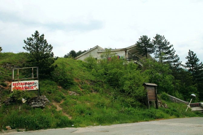 Motel na Vratniku.<br>