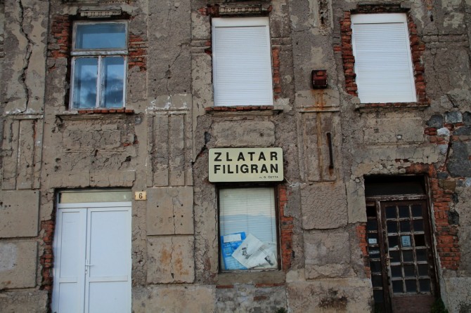Napuštena zlatarna u Senju.<br>