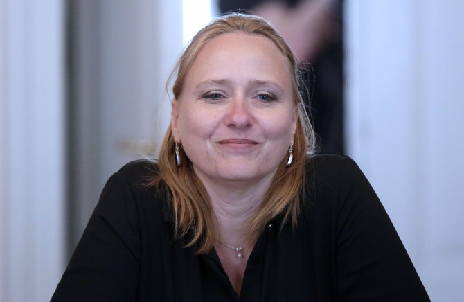 Lora Vidović: "Hrvatska nema nacionalnu strategiju borbe protiv diskriminacije, na što smo u izvješću također upozorili." (Foto: Denis Cerić, Hina)<br>