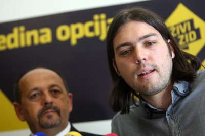 Živi zid: Kako bi funkcionirali u vladi? (Foto: D. Kasap, Hina)<br>