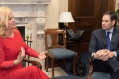 Grabar-Kitarović i Marco Rubio, Foto: Twitter