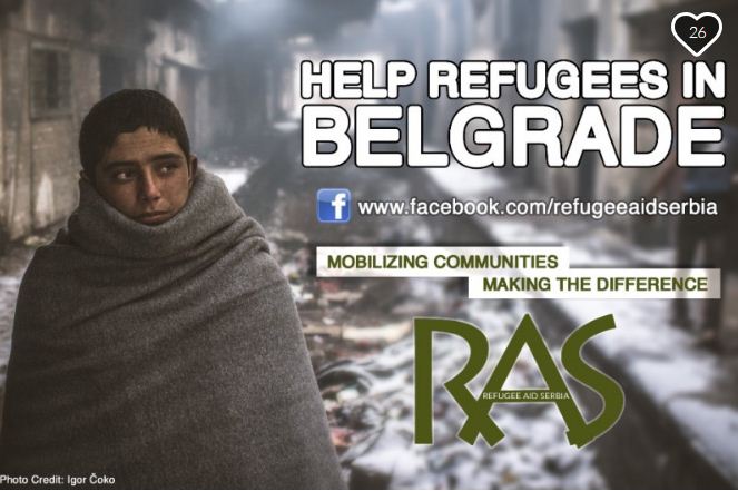 Kampanja Refugee Aid Serbia