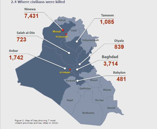 Mapa za 2016. godinu (Foto: IBC)