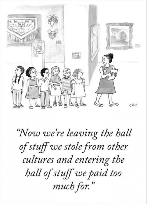 Ilustracija: C. Cass (New Yorker, kolovoz 2018.)