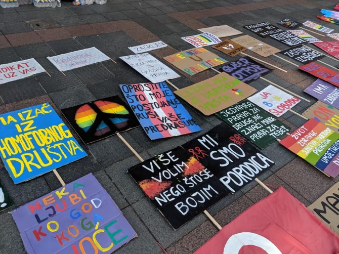 Sarajevski Pride, Foto: Bh. povorka ponosa facebook