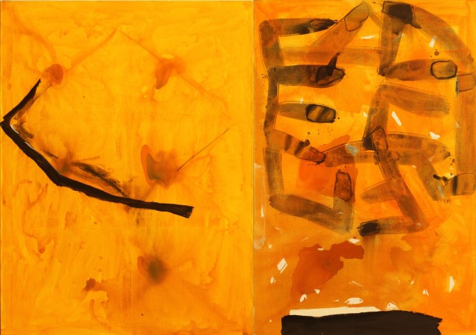 Goranka Vrus Murtić -Narančasto u trajanju (Foto: izvor Umjetnički paviljon)