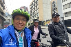 Bicikliranje u Bogoti (Foto: Claudia Lopez/Twitter)